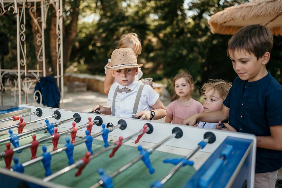 Babyfoot à la plage