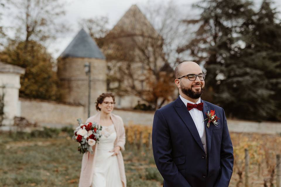 Sexy bride groom