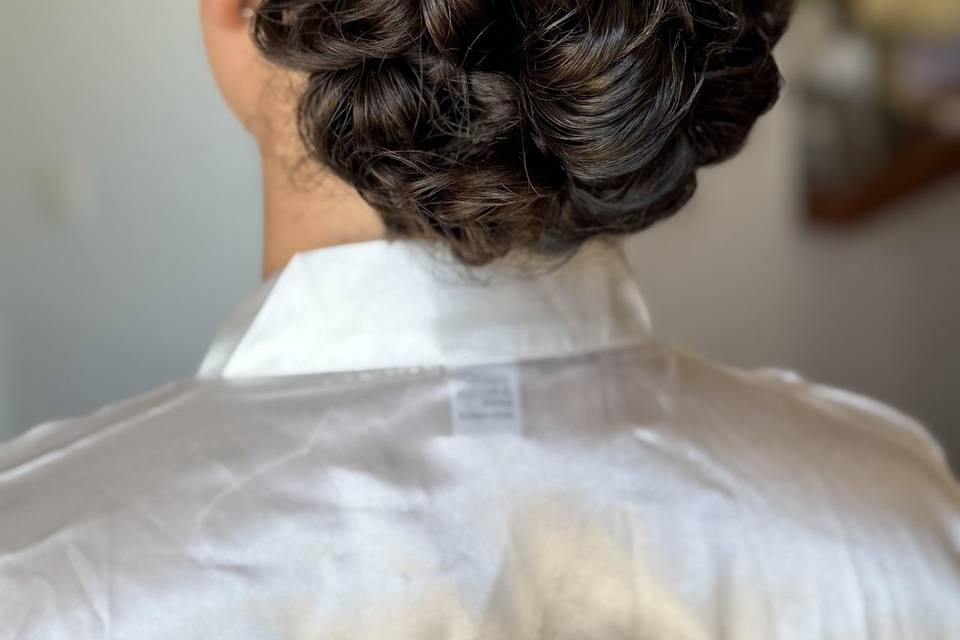 Chignon mariée