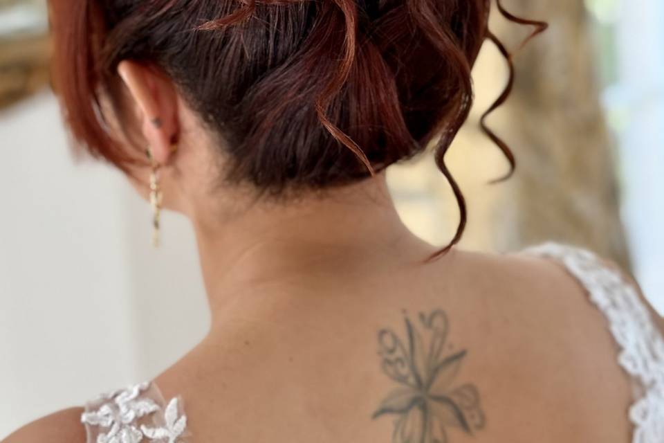 Chignon haut