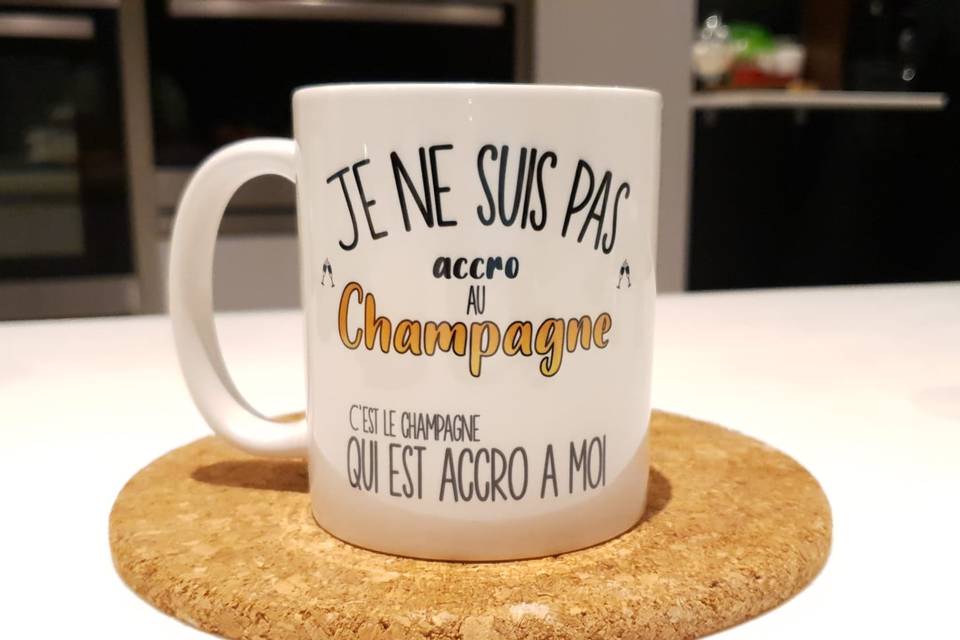 Mug champagne