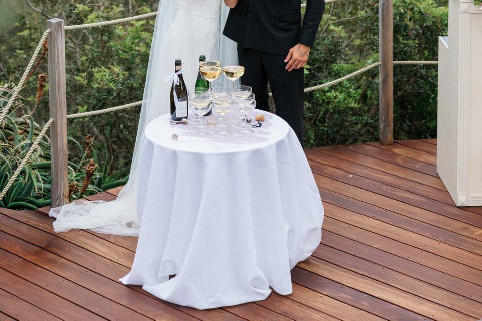 Champagne Tower