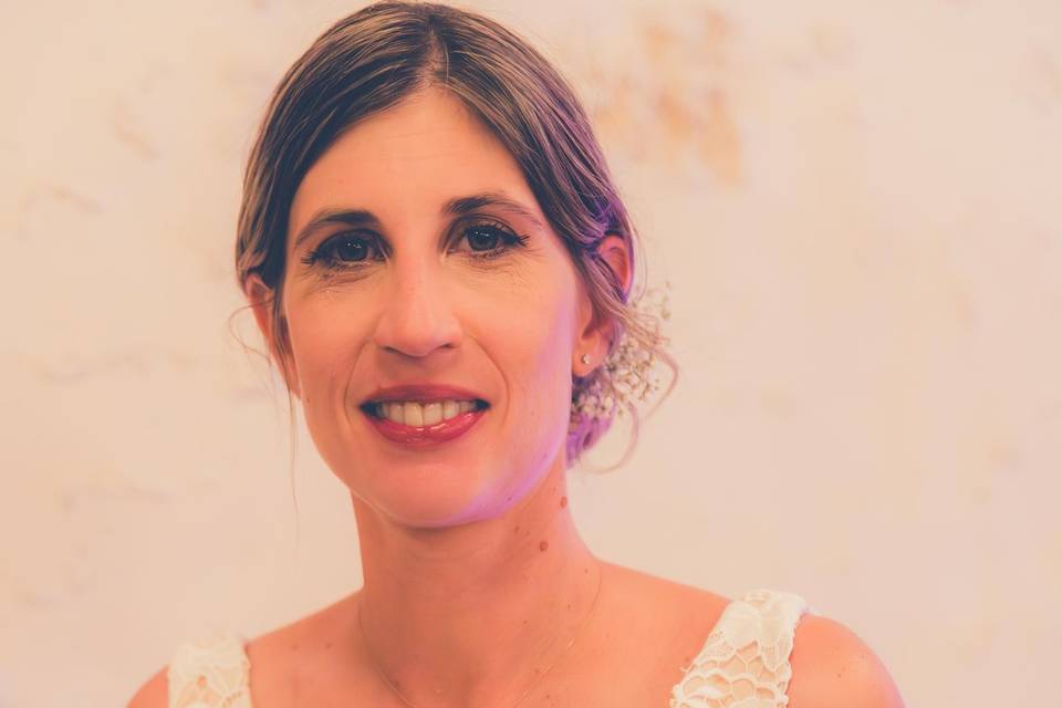 Portrait de la mariée
