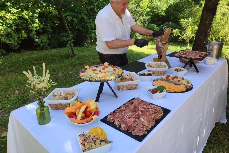 Buffet vin d'honneur