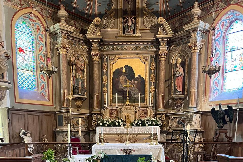 Décoration d'église