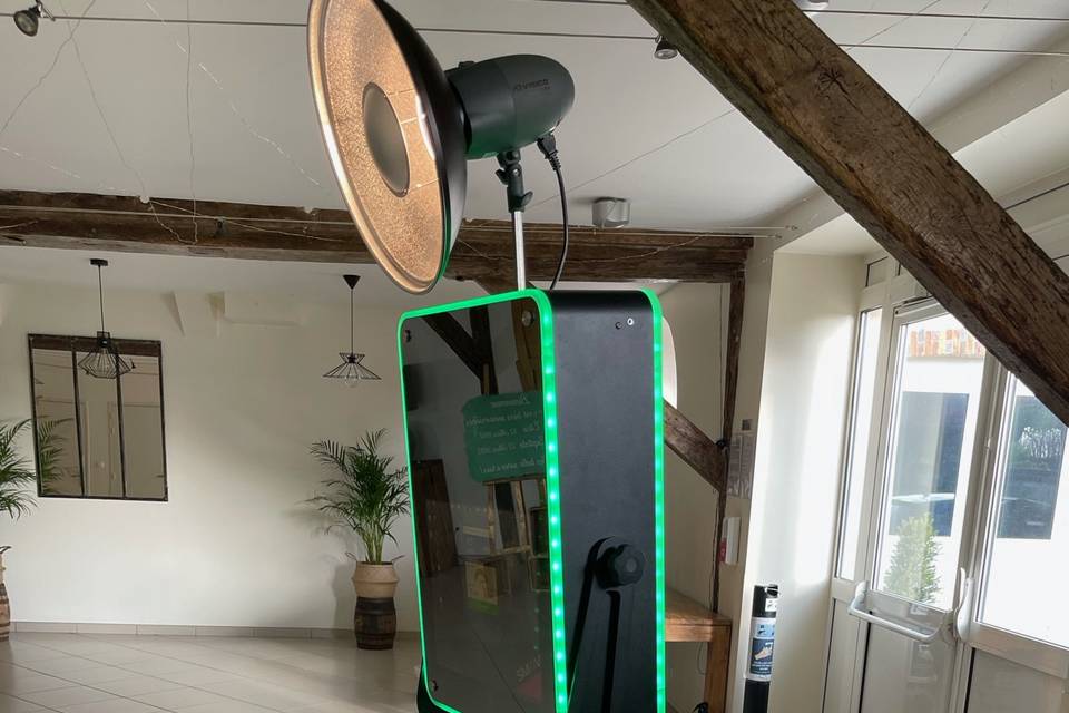 Borne photo installé événement