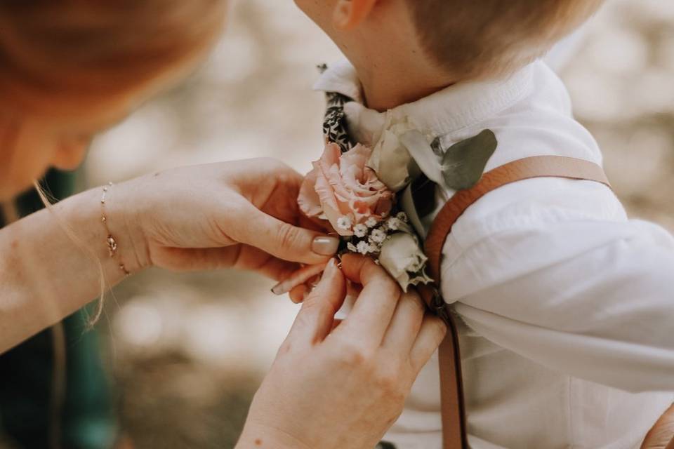 Boutonnière enfant