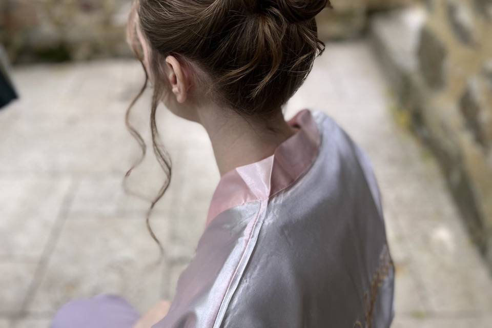 Chignon haut