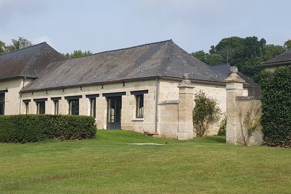 Vue extérieure de la salle