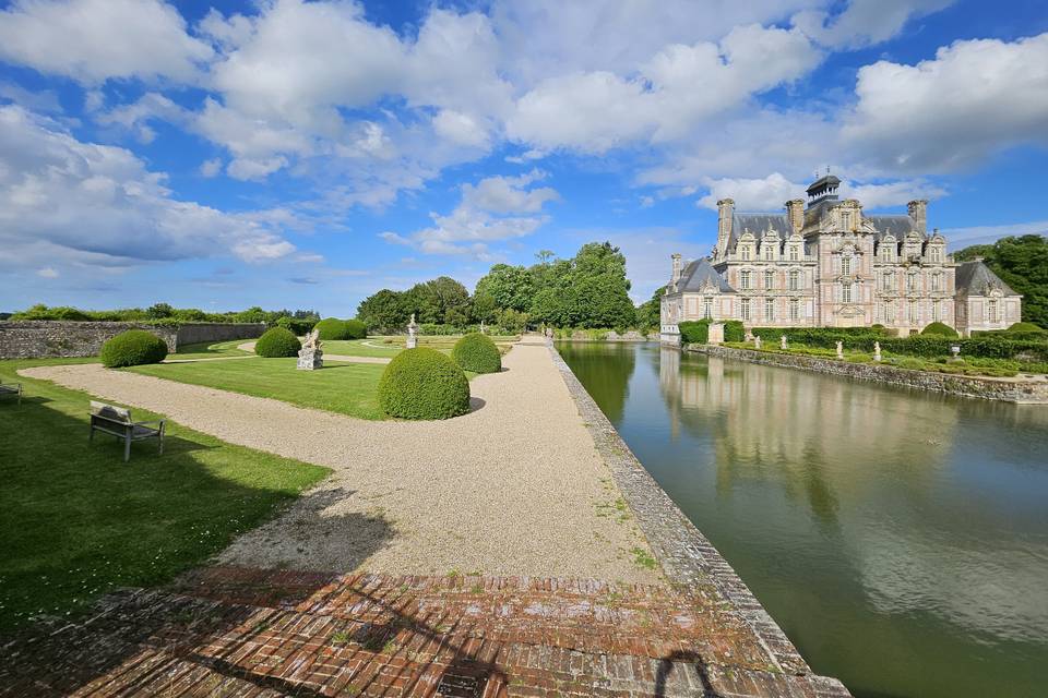 Jardin demi lune