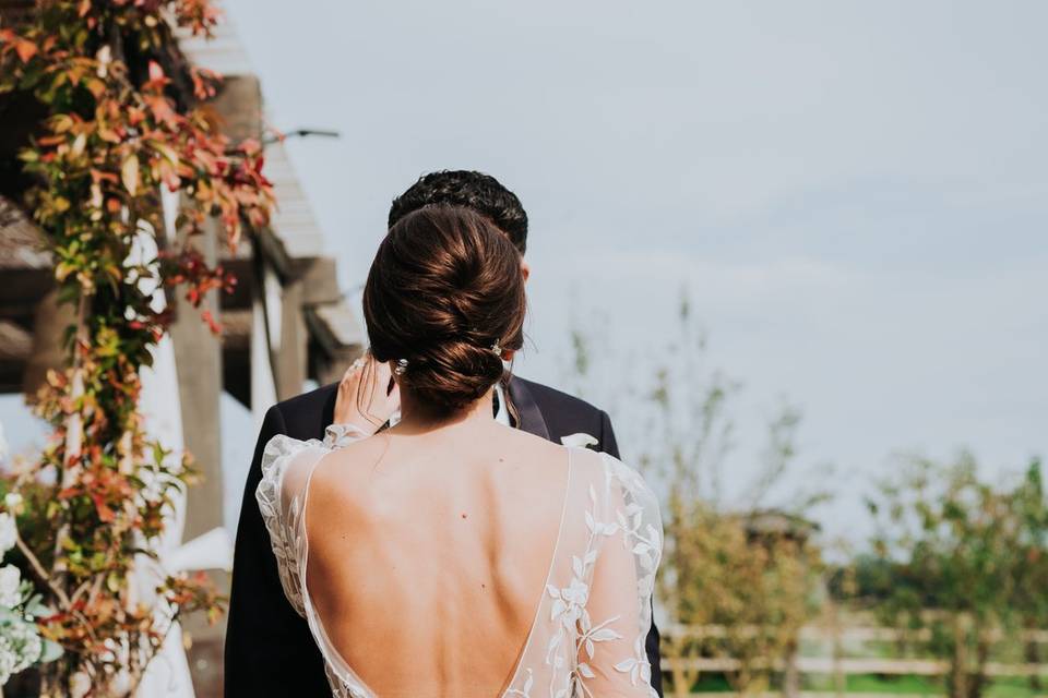 Mariée dos