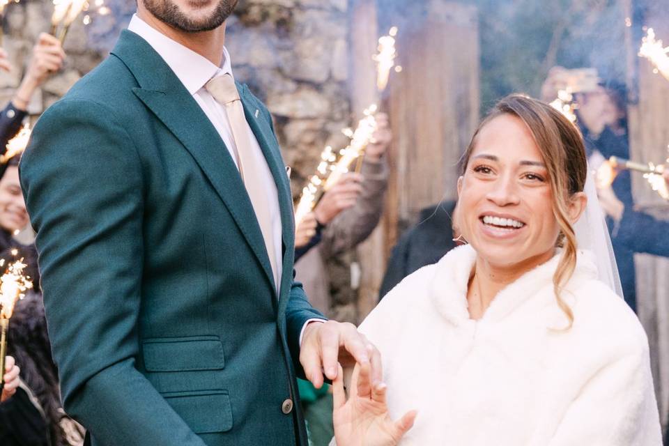 Les beaux mariés