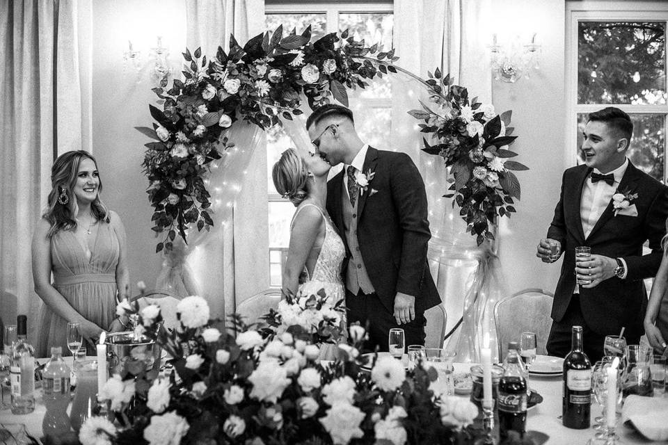 Decoration table de mariée