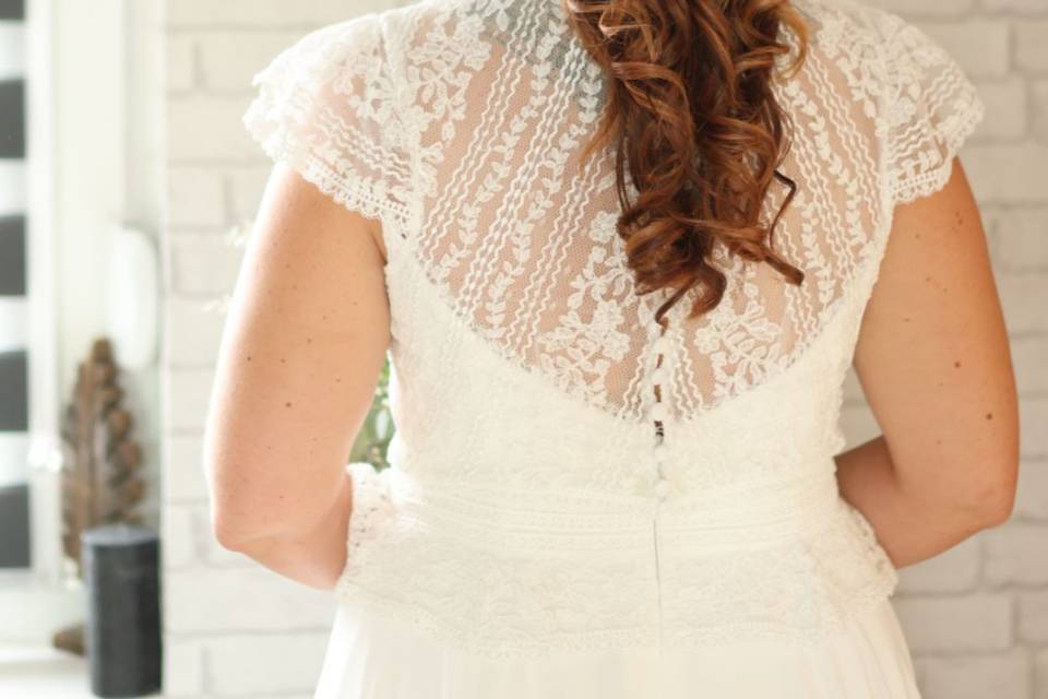 Charlotte coiffure Mariée