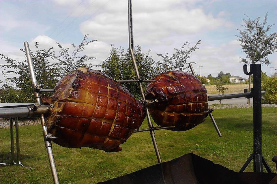 Jambon à la broche