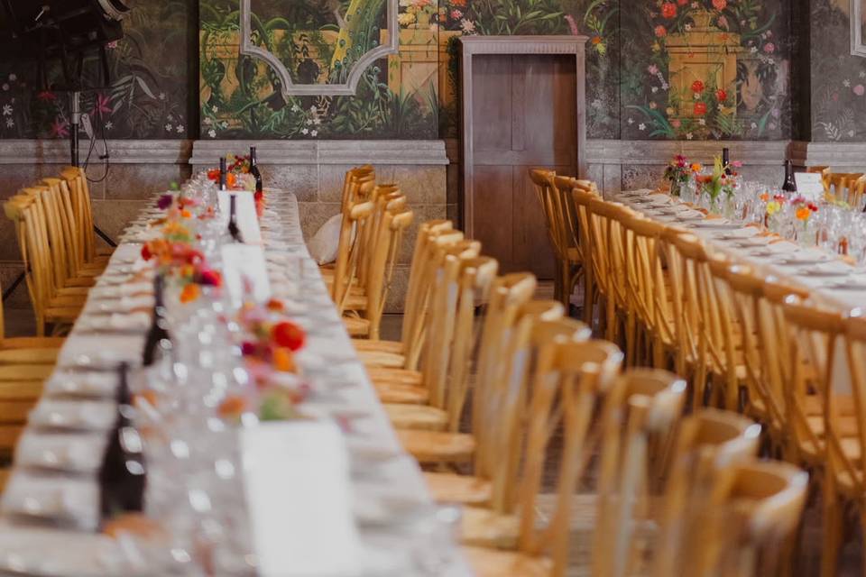 Dîner salle enchantée