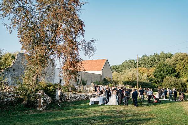 Vin d'honneur en plein air