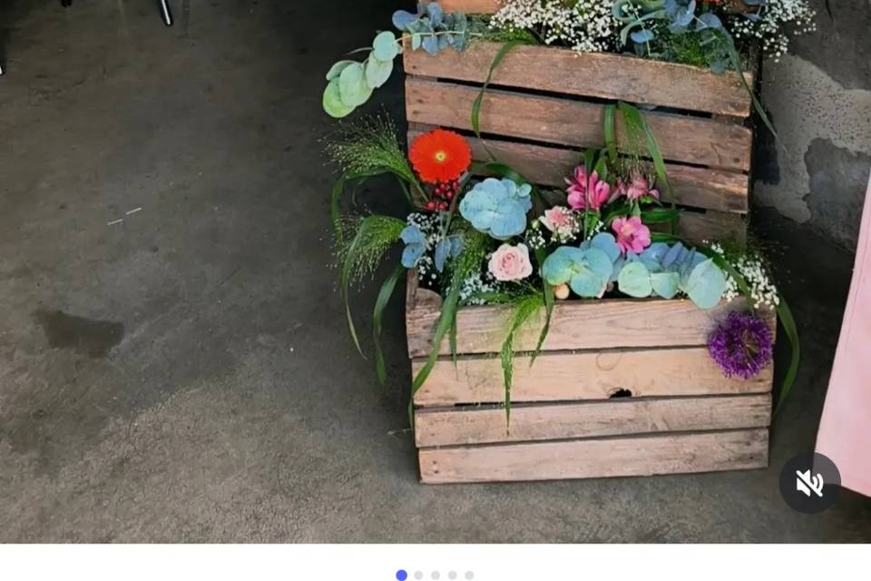 Déco pour mariage campagne