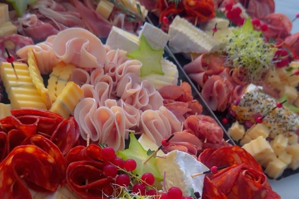 Planche charcuterie fromage