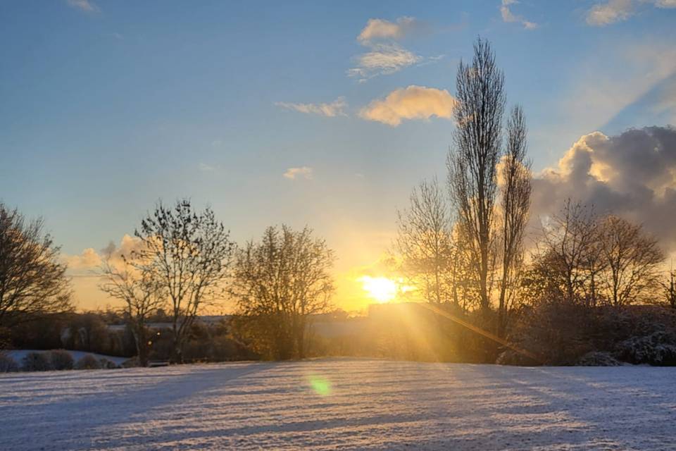 Sous la neige