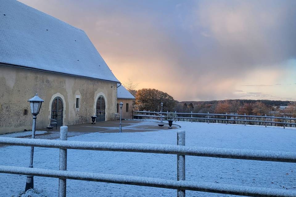 Sous la neige