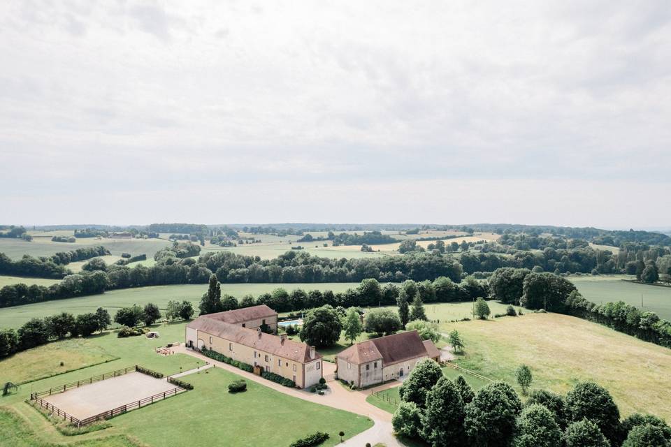 Vue de drone
