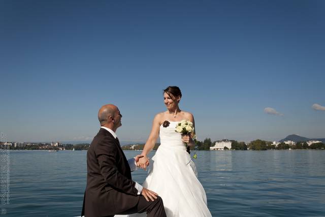 Au milieu du lac