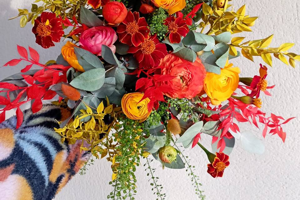 Couleurs chaudes d'automne