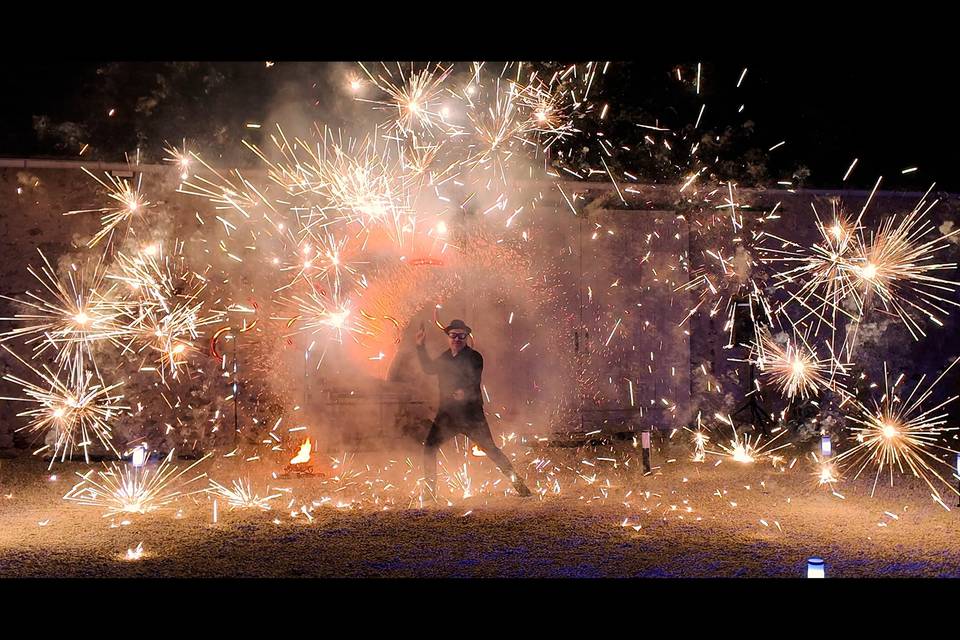 Spectacle pyro
