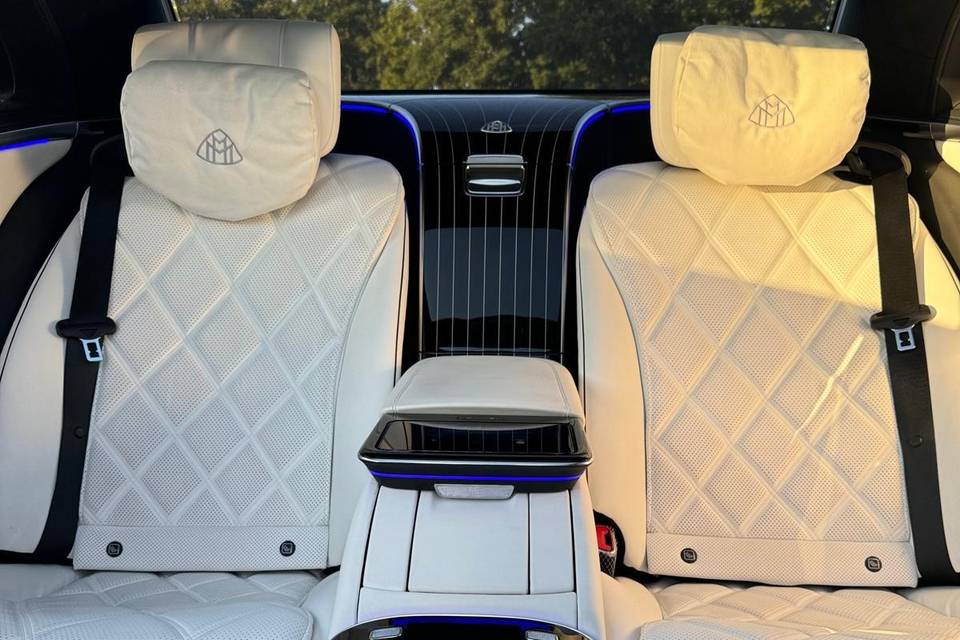 Intérieur blanc Maybach