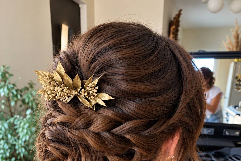 Chignon mariée