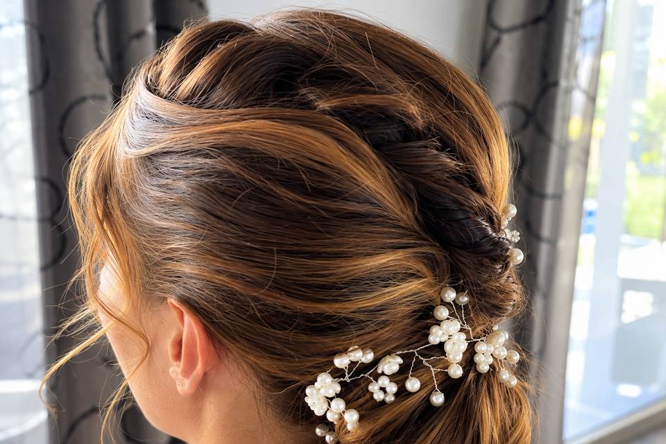 Chignon mariée