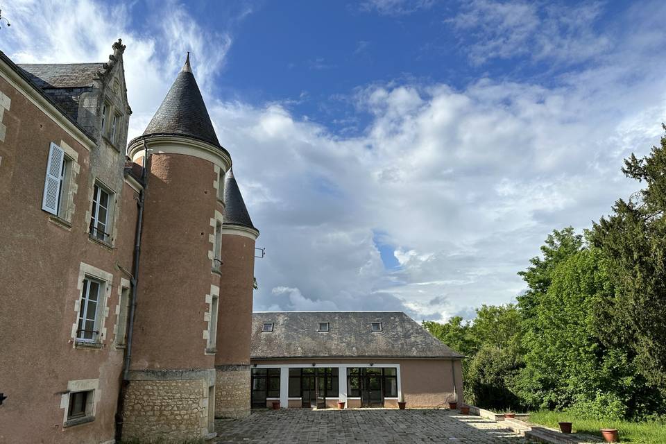 Le château et l entrée salles