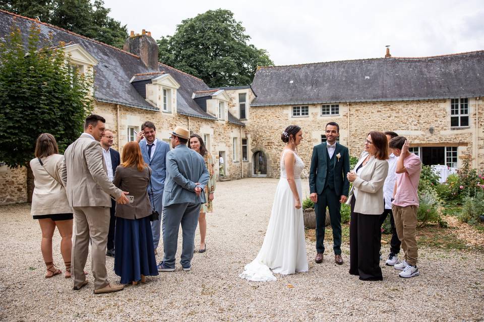 La cour