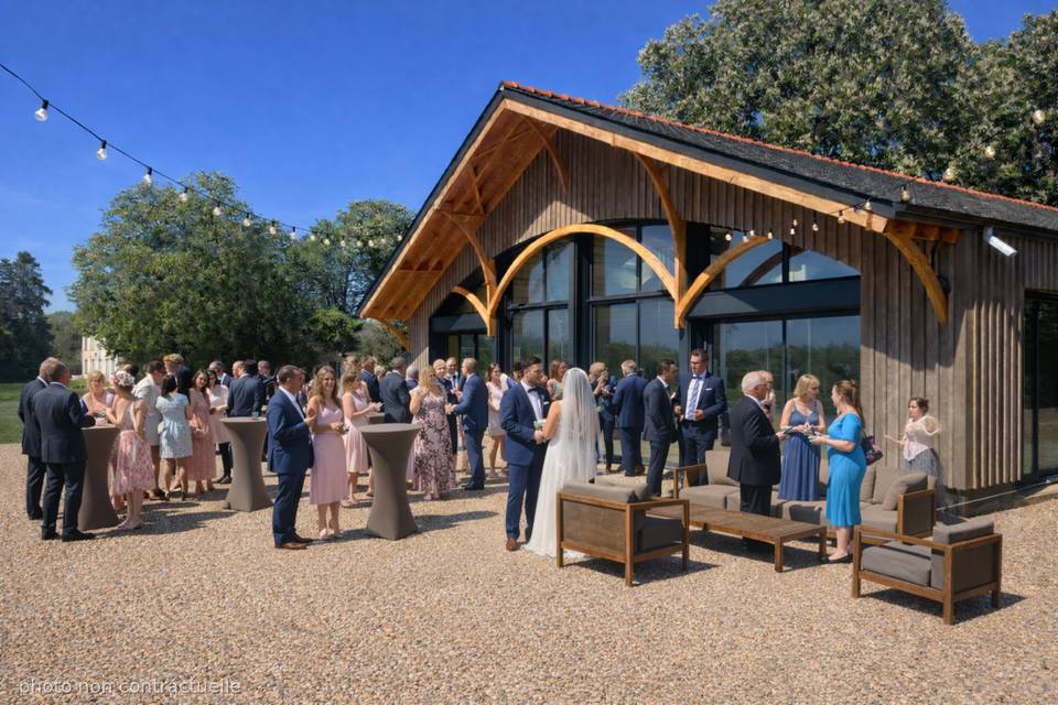Terrasse nouvelle salle