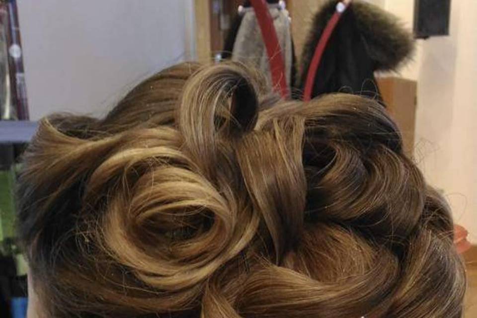 Chignon banane