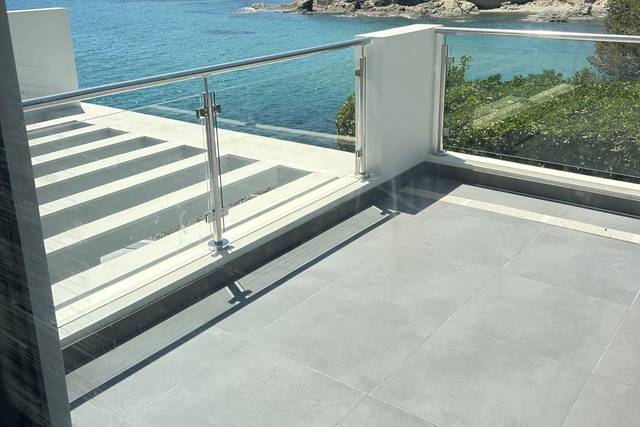 Terrasse à l’étage