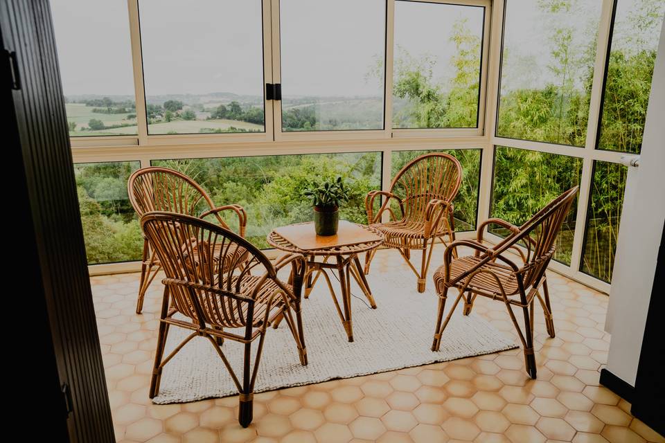 Salon de détente du logis