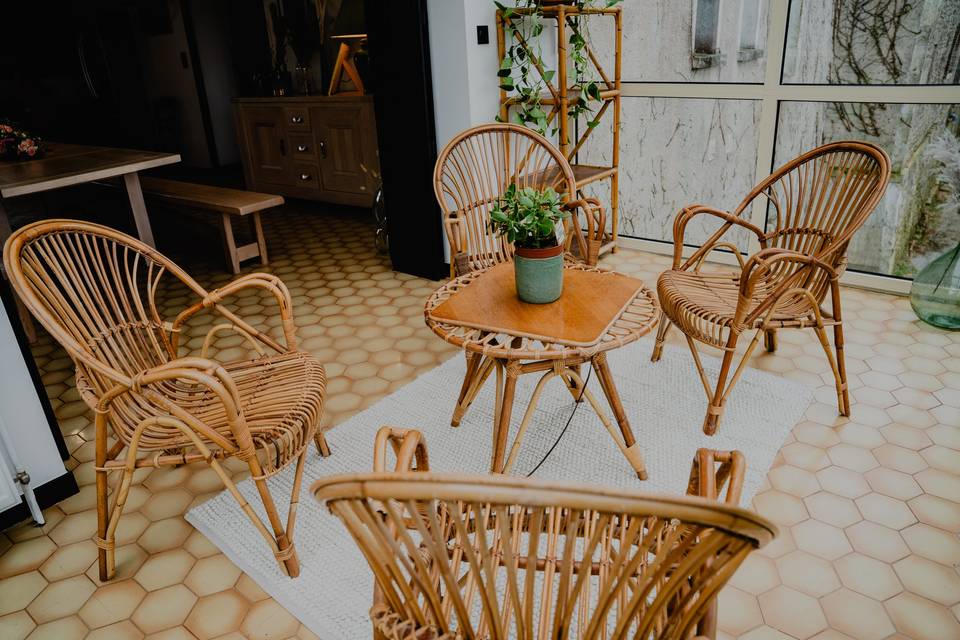 Salon de détente du logis