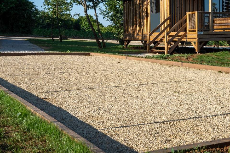 Terrain de pétanque