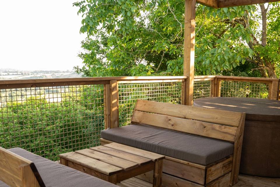 Terrasse panoramique et jaccuz