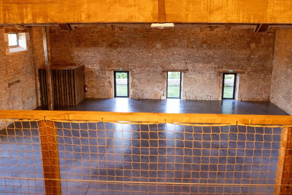 Vue de la mezzanine