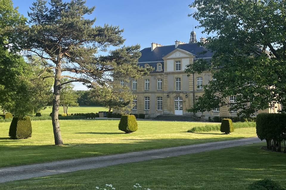 Vue château
