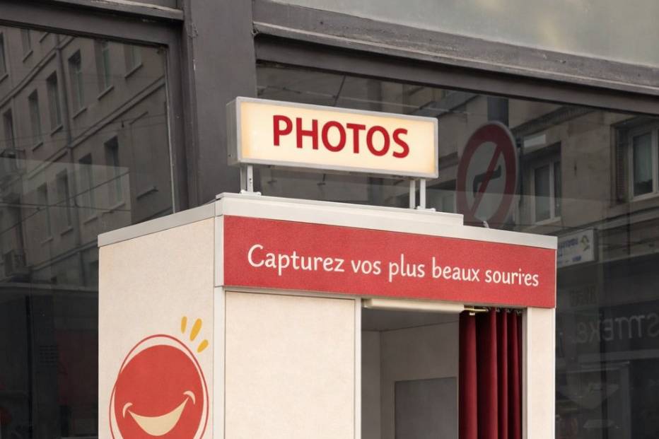 Cabine photo personnalisée