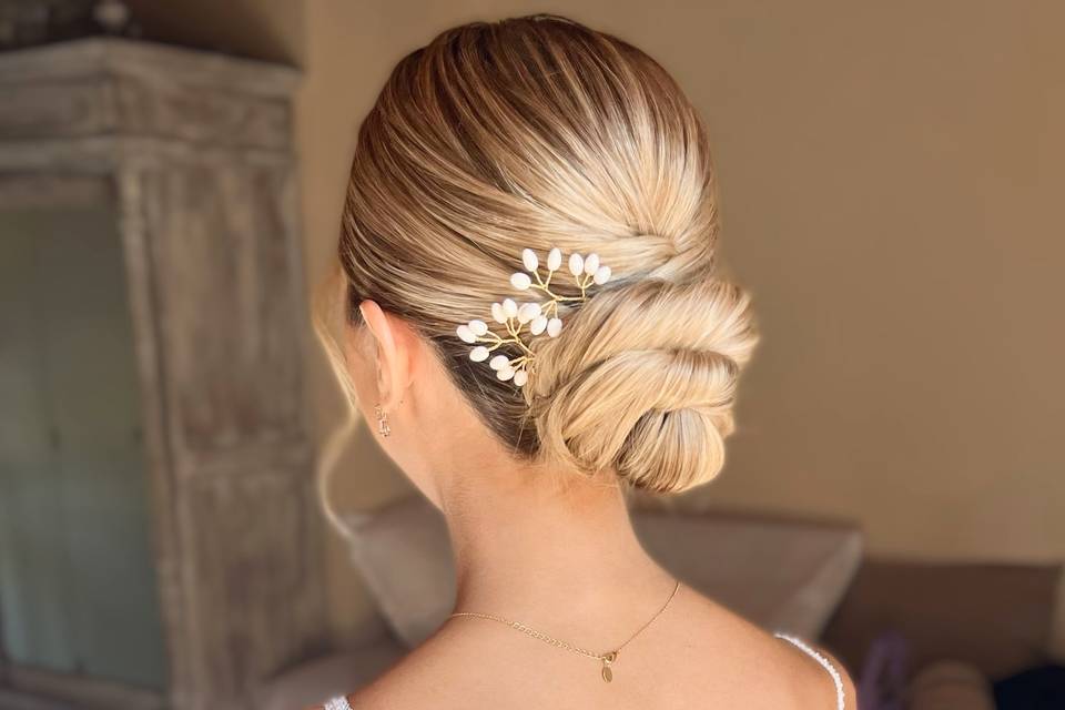 Chignon mariée