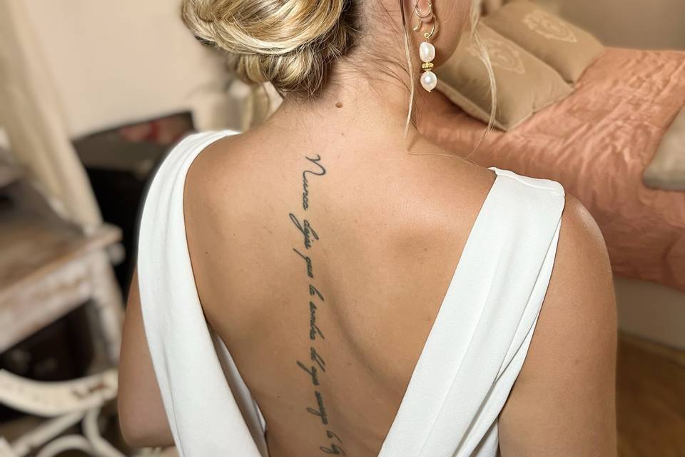 Chignon mariée