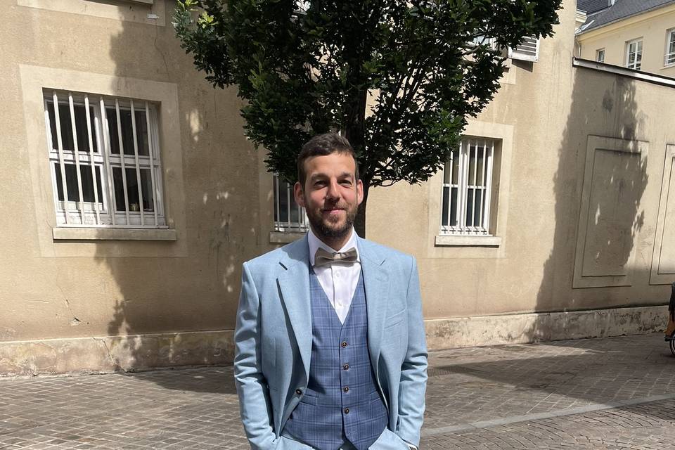 Costume mariage champêtre