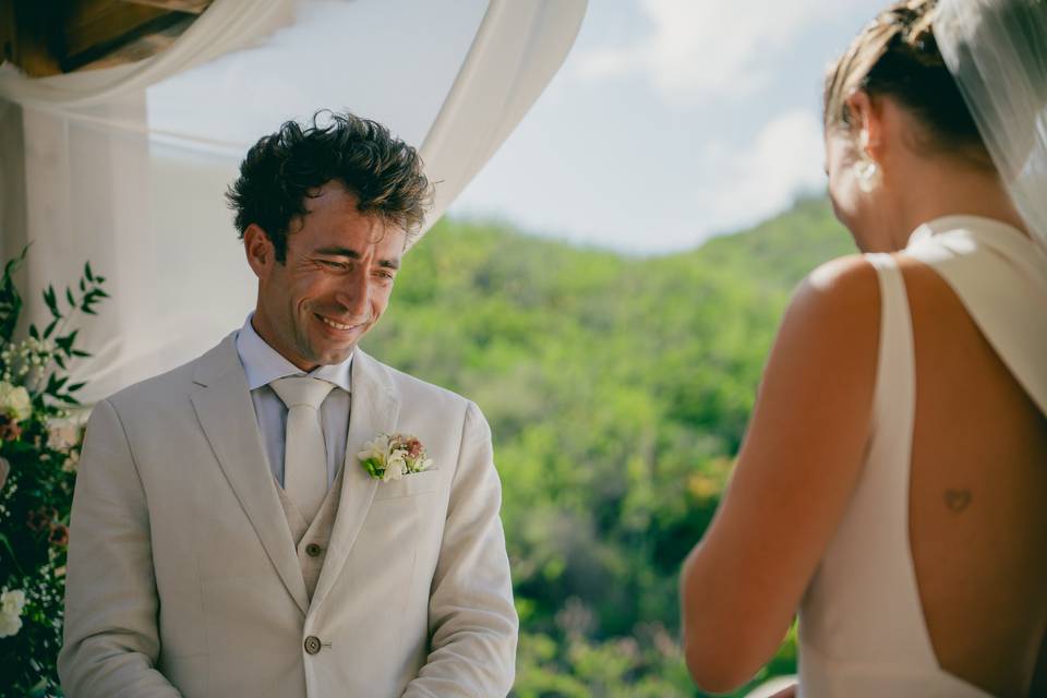 Cérémonie de mariage-voeux
