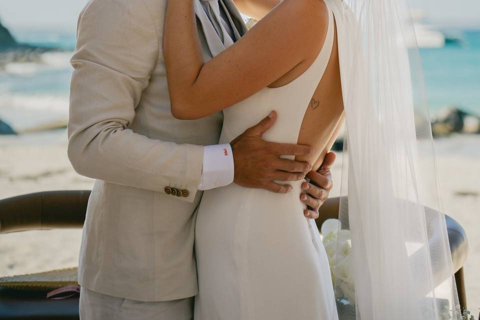 Photographie de mariage plage