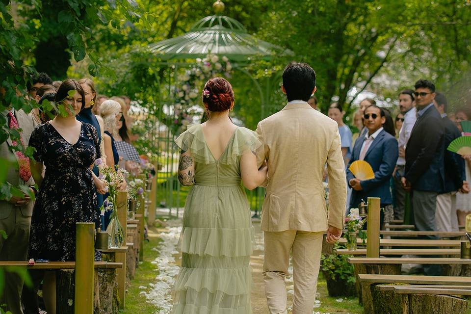 Entrée cérémonie de mariage